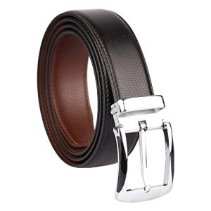 Amicraft Premium Boy's Casual & Formal PU Leather Black Belt